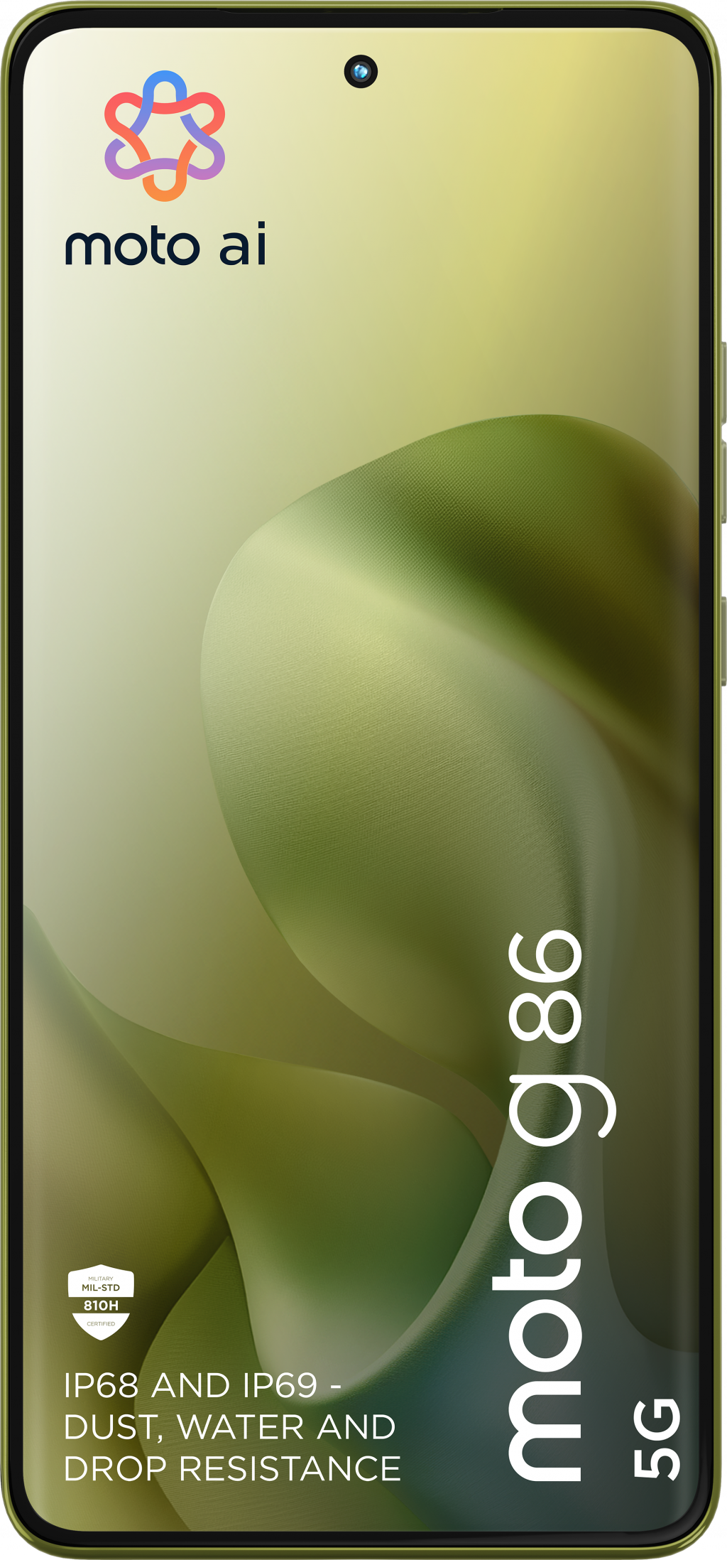 Смартфон Motorola Moto G86 POWER 5G PANTONE 12/256GB Golden Cypress